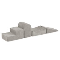 PLUSH NEST Mekani poligon, 4 elementa, siva