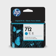 HP Tinta DesignJet 712, original, cijan