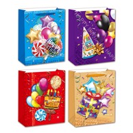 Rođendanska 3D vrećica, 24x18x8cm, 4s