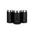 BERLINGERHAUS Posude za začine Black Silver set 3/1