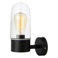 MARKSLÖJD Crna zidna svjetiljka Zen Wall Black Clear