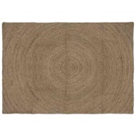 Tepih, dimenzije 120 × 170 cm, juta, siva
