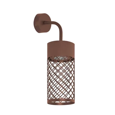 MOTLEY Vanjska zidna LED svjetiljka NL9060321, 9W, 395 lm, IP65, 3000 K, smeđa