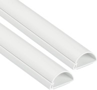 D-Line mini samoljepljivi kanal za kabele, 2 x 30 x 15 mm, 1 m, bijeli