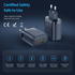 DUX DUCIS Kućni punjač C110 SUPER SI CHARGE, 1x USB-A, 2x USB-C, 65 W, crna