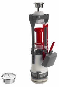 AQUALINE Ispusni ventil DUAL, krom