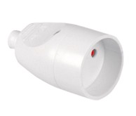 PLAST ROL Jednostruka utičnica 16 A 250 V B/U VT-302-0010, bijela