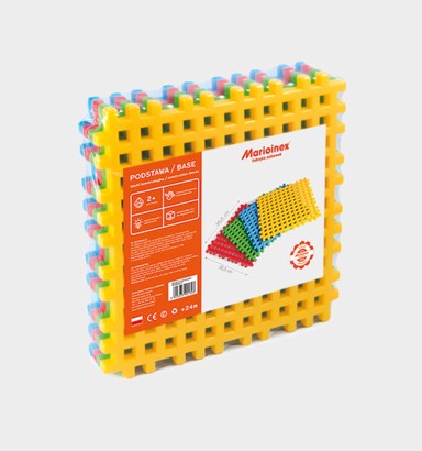 MARIOINEX Set Waffle kockica, baze za gradnju, 4 kom