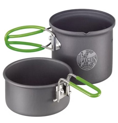 OPTIMUS Set posuđa 8020708, 0,6 L, siva