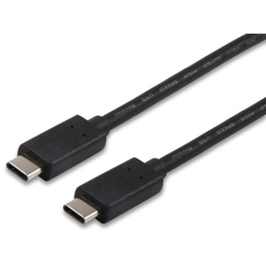 EQUIP Kabel USB-C 2.0, 1 m, 3A, 480 Mbps