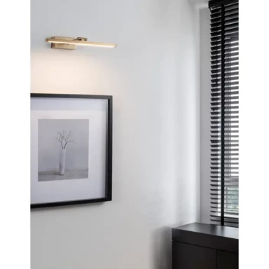 Zidna lampa Marnell, LED, 12 W, 3000 K, 801 lm, IP20, antički mesing