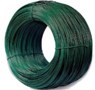 Pocinčana žica s PVC premazom 3,0x3,8 mm, zelena, 5 kg