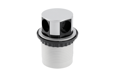 Utičnica ugradbena 4x šuko s kabelom 1,5 m, siva COMFORT