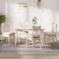 Jastučići za sjedenje 4 kom 45x45 cm kordura tekstil, krem