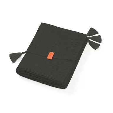 BABYONO Dekica s resicama, crna