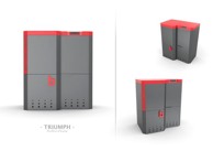 BERGEN Kotao na pelete Triumph, integralni spremnik, 24 kW, 85 kg