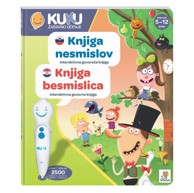 KUKU Interaktivna knjiga Knjiga besmislica, višebojna