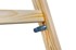 WOODLAND Standardne drvene ljestve BR-01-2300, 2 x 3 prečke, 95 cm