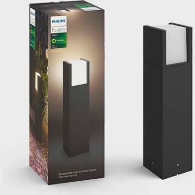 PHILIPS Hue podna svjetiljka Fuzo, 1x15 W, crna