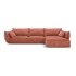 MAZZINI SOFAS Crvena kutna garnitura (desni kut) Vanda, 308x171x85 cm