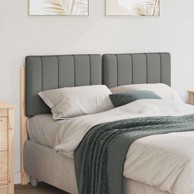 Tapecirano uzglavlje Smeđa i svijetlosiva 120 cm