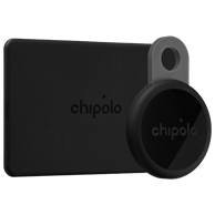 CHIPOLO Bluetooth lokator Loop + Card, crni, 2 kom CH072