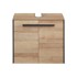 PELIPAL Zidni ormarić za ispod umivaonika u dekoru hrasta u prirodnoj boji 53x60 cm Quickset 395