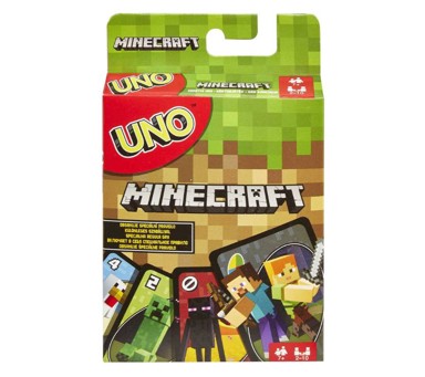 Uno karte Minecraft