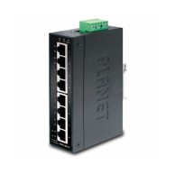 PLANET Switch PLT-ISW-801T, industrijski, 8-portni, 8x 100Mbps RJ45, -4075°C, neupravljani