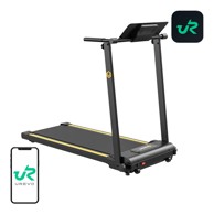 UREVO Traka za trčanje Foldi Mini, sklopiva, električna, crno-narančasta