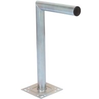 FALCOM Nosač zidni 45 cm, pocinčani, L oblik
