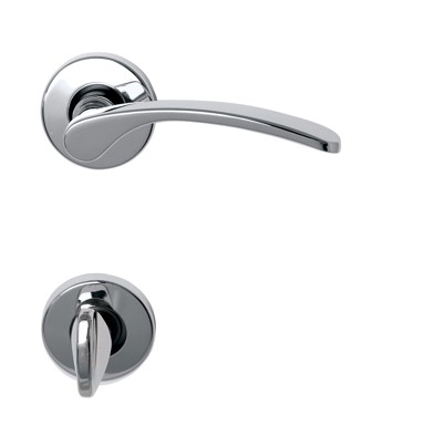 Kvaka za vrata wc rozeta Terry krom