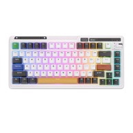 ROYAL KLUDGE Tipkovnica KZZI K75 pro RGB, Moment Switch