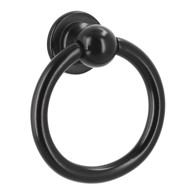 SIRO Ručka za namještaj okrugla mat crna 40pb