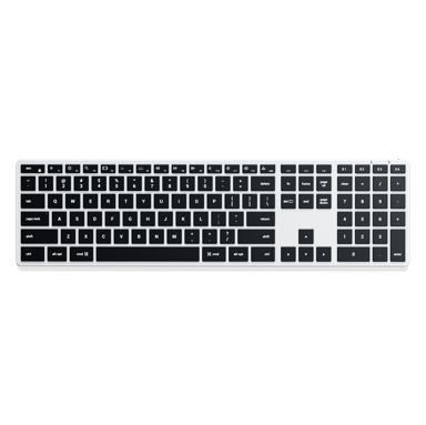SATECHI tipkovnica Slim X3 Bluetooth, srebrna  