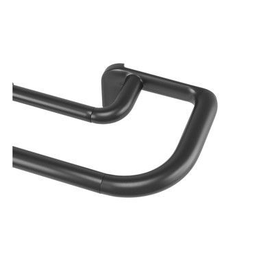 UMBRA Karniša Twilight željezna proširiva/dupla, 76-213 cm