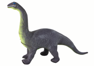 Velika figura dinosaura Brachiosaurus, zvuk, siva