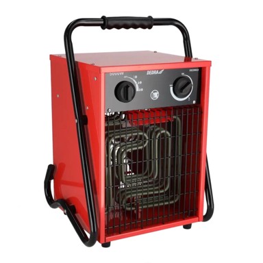 DEDRA Električni grijač zraka 5000 W, trofazni