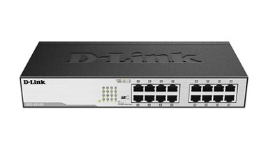 D-LINK Switch DGS-1016D, Gigabit Switch, 10/100/1000 Mbps, 16-port