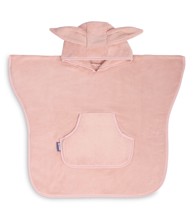 Pončo za kupanje, koraljno rozi