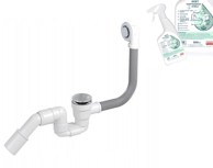 PREVVEX Sifon click-clack Bathloc s octom za kućanstvo, kromirani