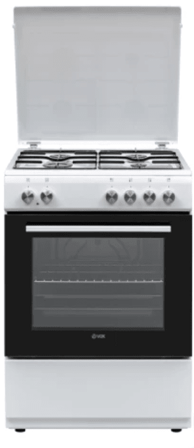 VOX ELECTRONICS Plinski štednjak GHB 6400 W, bijela