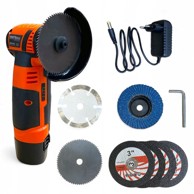 KRAFT&DELE akumulatorska kutna brusilica KD3161, 2 x 12 V