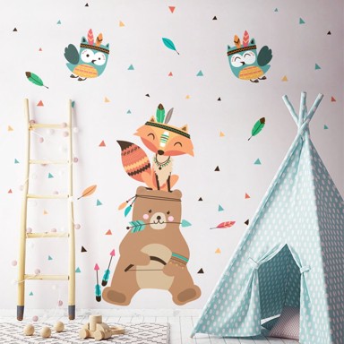 AMBIANCE Dječje naljepnice na zidu Ambijenta