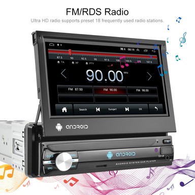 Auto radio 1din, Android 10.0, sa GPS navigacijom