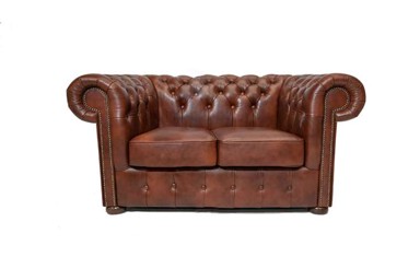 CHESTERFIELD Dvosjed Class Leather, 2-sjedišta, Cloudy Brown Old