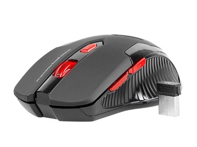 TRACER Miš Battle Heroes Airman, bežični, crni