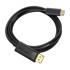 CHOETECH Kabel XCP-1801BK, USB-C na Display Port, 4K, 1.8m