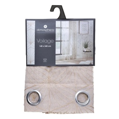 ATMOSPHERA Gotove zavjese Mia, bež, 140x240 cm