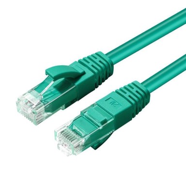 Mrežni spojni kabel, UTP, kategorija 6A, LSZH, duljina 3 m, zelena